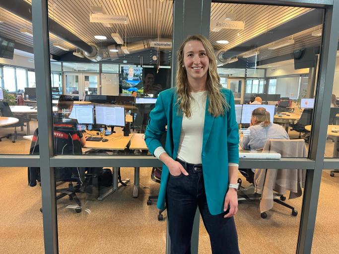 In goede handen bij Pieternel