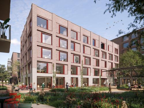 Voorlopige visualisatie nieuwbouw